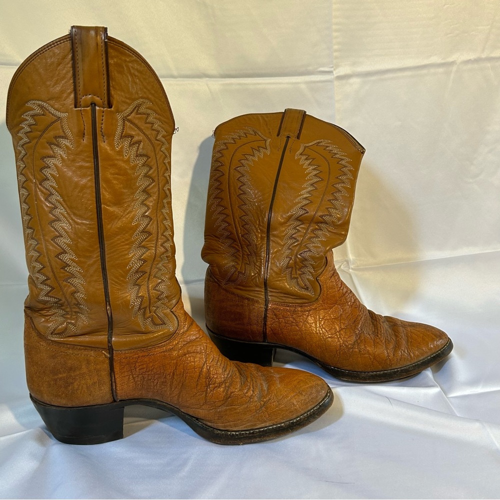 Justin Men’s Deerlite Cowboy Boots - SIZE US 8 1/2